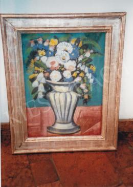  Scheiber, Hugó - Still Life with Flowers; Photo: Tamás Kieselebach