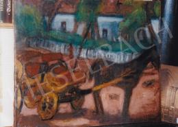  Czóbel Béla - Lovasfogat, 1920-as évek vége. Fotó: Kieselbach Tamás