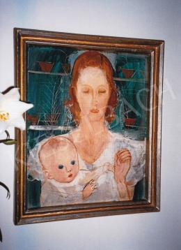 Mattioni, Eszter (Hollósné, Hollós Mattioni E - Woman with her Child; Photo: Tamás Kieselbach