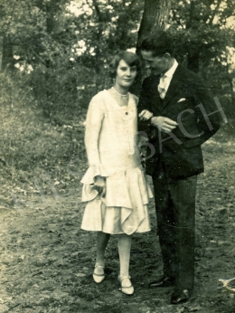 Veress, Ferenc - The artist with his wife