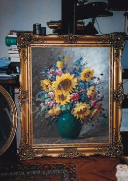  Henczné Deák, Adrienne - Adrienn Henczné Deák: Still-Life of Flowers; Picture: Tamás Kieselbach