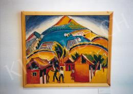  Futásfalvi Márton, Piroska - Gipsy Ranch, 1931, 74x88,5 cm, oil on canvas, Signed lower right: Futásfalvi Márton P. 1931, Photo: Tamás Kieselbach