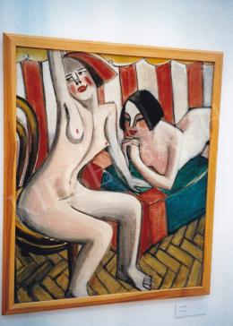  Futásfalvi Márton, Piroska - Two Nudes, c. 1931, 88,5x73 cm, oil on canvas, Unsigned, Photo: Tamás Kieselbach