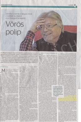  Korga, György - Interview with Levente Szőrényi, mentioned György Korga
