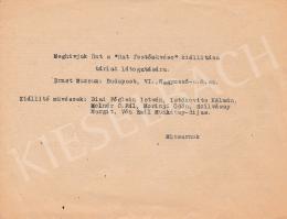 Biai-Föglein, István - Invite for an Exhibition