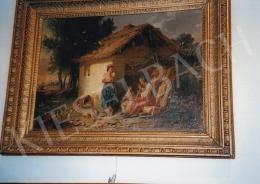 Molnár, József - Family Scene, oil on canvas, Photo: Kieselbach Tamás