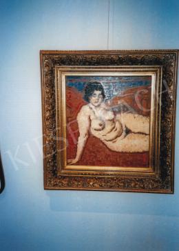 Rippl-Rónai, József - Female Nude, oil on canvas, Signed lower right: Rónai, Photo: Tamás Kieselbach
