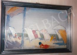  Vaszary, János - French Riviera; oil on canvas; Signed upper left: Alassio 1913 Vaszary; Photo: Kieselbach Tamás