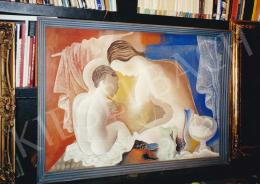  Kádár, Béla - Mother with her Child, 1930-1935, 71x100 cm, tempera on paper, Signed lower right: Kádár Béla, Photo: Tamás Kieselbach