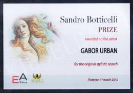  Urbán, Gábor - Sandro Botticelli Prize