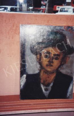  Czóbel, Béla - Portrait of a Man, oil on canvas, Signed upper right: Czóbel, Photo: Tamás Kieselbach