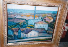  Czigány, Dezső - Landscape in South-France, about 1930, 54x65 cm, oil on canvas, Signed lower left: Czigány, Photo: Tamás Kieselbach