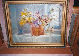  Kunffy, Lajos - Flower Still-Life, oil on canvas, Signed lower right: Kunffy, Photo: Tamás Kieselbach