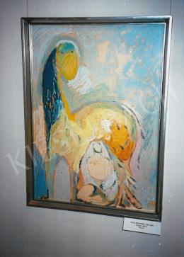  Tóth, Menyhért - Pegasus, c.1960, oil on paper, Signed lower right: TM, Photo: Tamás Kieselbach