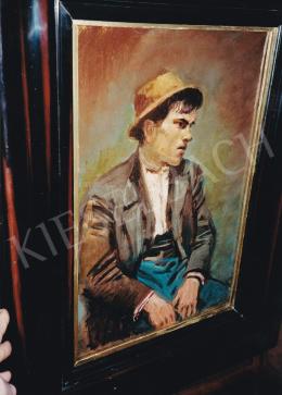  Mednyánszky, László - Portrait of a Boy, oil on canvas, Photo: Tamás Kieselbach