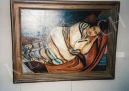 Uitz, Béla - Sleeping Woman; oil on canvas; Signed lower right: U. B. ...; Photo: Kieselbach Tamás