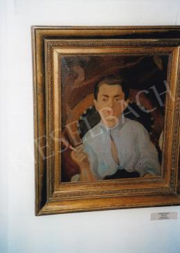  Ferenczy, Károly - Smoking Boy; oil on canvas; Unsigned; Photo: Kieselbach Károly