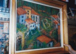  Czóbel, Béla - South-France Landscape, oil on canvas, Signed upper right: Czóbel, Photo: Tamás Kieselbach