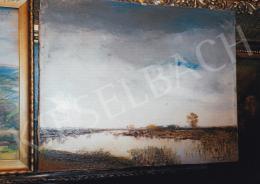  Mednyánszky, László - Marshland, 42x53 cm, oil on canvas, Signed lower right: Mednyánszky, Photo: Tamás Kieselbach