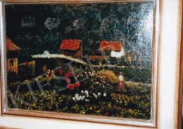  Koszta, József - Garden with Flowers, 1920, 52x72 cm, oil on cardboard, Signed lower right: Koszta, Photo: Tamás Kieselbach