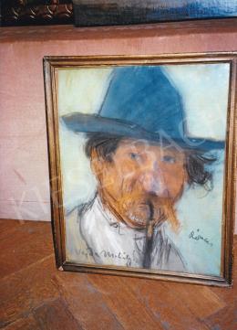 Rippl-Rónai, József - Portrait of Mihály Vajda; Signed lower right: Rónai; Photo: Kieselbach Tamás