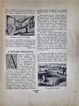  Peitler István - Peitler Istvánról szóló írás a KUT művészeti folyóirat első évfolyamában, ami 1926-ban jelent meg