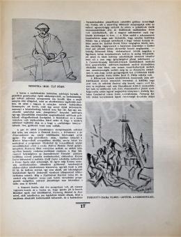  Peitler István - Peitler Istvánról szóló írás a KUT művészeti folyóirat első évfolyamában, ami 1926-ban jelent meg