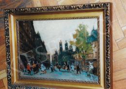  Berkes, Antal - City View; oil on canvas; Signed lower right: Berkes A.; Photo: Kieselbach Tamás