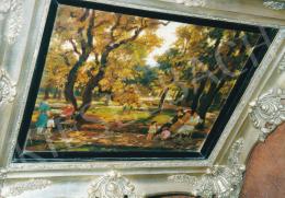 Gaál, Ferenc - Fall in the Park; oil on canvas; Signed lower right: Gaál F.; Photo: Kieselbach Tamás