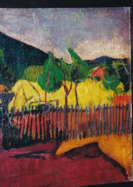  Bornemisza, Géza - View of the Hills, c. 1910, oil on canvas, 42,5x46,5 cm, Unsigned, Fotó: Tamás Kieselbach