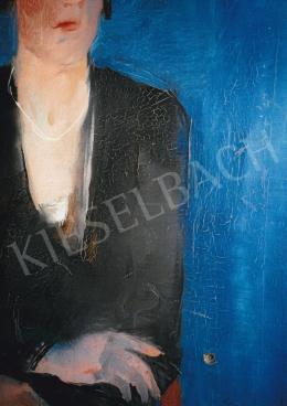  Szőnyi, István - Elegant Lady, oil on canvas, Signed lower right: Szőnyi I., Photo: Tamás Kieselbach