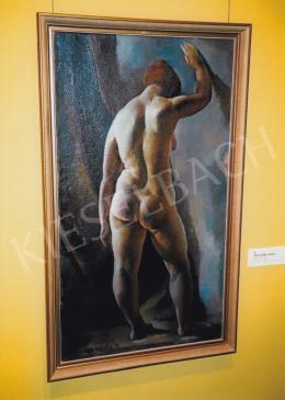 Aba-Novák, Vilmos - Backward Female Nude; oil on canvas; Signed lower left: Aba-Novák V.; Photo: Tamás Kieselbach