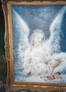 Náray, Aurél - Infant Guardian; oil on canvas; Signed lower left: Náray; Photo: Kieselbach Tamás