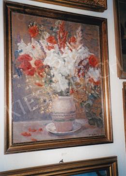  Kunffy, Lajos - Flower Still Life with Poppies; oil on canvas; Signed lower right: Kunffy L.; Photo: Kieselbach Tamás