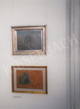 Nagy Balogh, János - Upper: Navvy; 24x30 cm; oil on canvas; Unsigned; Photo: Kieselbach Tamás