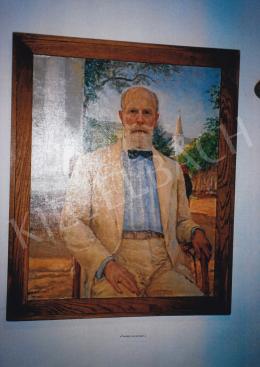  Kunffy, Lajos - Self-Portrait; In Kunffy Lajos Museum's Exhibition; Photo: Tamás Kieselbach