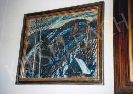 Nagy, István - Snowy Hills; pastel on paper; Signed lower right: Nagy I.; Photo: Tamás Kieselbach