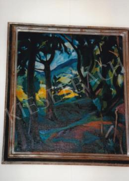 Ziffer, Sándor - Forest View; oil on canvas; Photo: Tamás Kieselbach