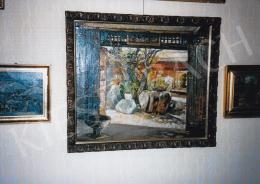  Tornai Gyula - Tornai Gyula: Belső kert; 1993-as aukciós kiállítás a Szakasits Művelődési Központban; Fotó: Kieselbach Tamás