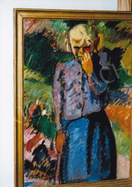  Márffy, Ödön - Girl from Nyerges; 88,5x62; oil on cardboard; Signed upper right: Márffy; Photo: Tamás Kieselbach