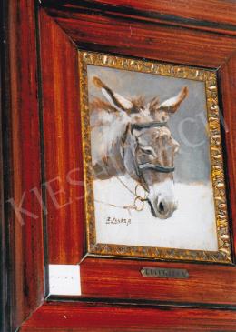  Edvi Illés, Aladár - Donkey Head; Signed lower left: E. Illés A.; Photo: Tamás Kieselbach