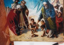 Paczka, Ferenc - Beggars; oil on canves; Signed lower right: Paczka F. Tanger 1881; Photo: Tamás Kieselbach