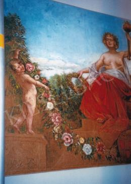 Spányik, Kornél - Female Nude with Torch; oil on canvas; Signed lower right: Spányik C ...; Photo: Tamás Kieselbach