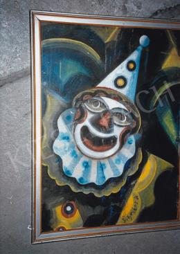  Scheiber, Hugó - Clown; mixed media on paper; Signed lower right: Scheiber H.; Photo: Tamás Kieselbach