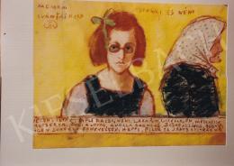 Rippl-Rónai József - Manci és néni, 1913, 32x45,5 cm, pasztell, papír, Jelezve balra fent: RR monogrammal, Fotó: Kieselbach Tamás