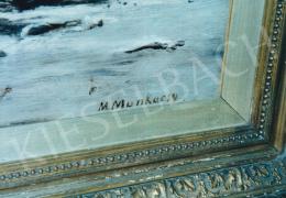  Munkácsy, Mihály - Winter Road, 1880, oil on canvas, 48x80, Signed lower right: M.Munkácsy; Photo: Tamás Kieselbach