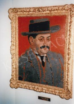 Rippl-Rónai, József - Portrait of Nemes, Marcell, 1912, 63,5x44 cm, oil on paper-board, Signed middle right: Rónai 1912, Photo: Kieselbach, Tamás