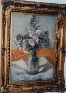 Nagy Balogh, János - Flower Still Life; pastel on paper; Photo: Tamás Kieselbach