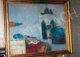Rippl-Rónai József - A szakácsnő gyereke mindig sír, 1902 körül, 42x51 cm, pasztell, papír, Jelezve jobbra lent: Rónai, Fotó: Kieselbach Tamás