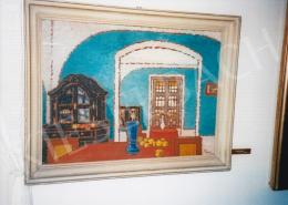 Rippl-Rónai, József - Room Detail, c. 1910, 67,5x93 cm, oil on paper-board, Signed lower right: Rónai, Photo: Kieselbach, Tamás